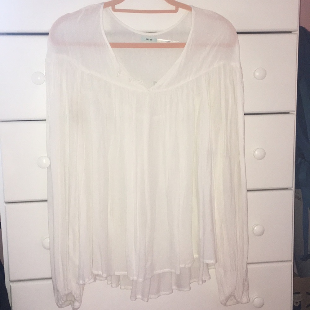 Adorable kimchi blue blouse from urban outfitters